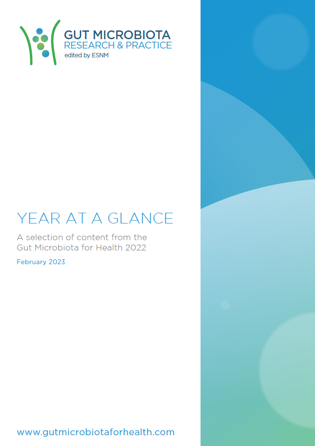 Gut Microbiota fro Health 2022 Year at a Glance